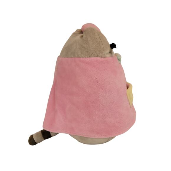 GUND Hello Kitty x Pusheen Plush 10" Pink Costume Dress Up Cat Sanrio 2021 - Picture 6 of 14